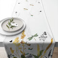 Tischläufer – Format: 40 x 150 cm – 1 Tischläufer pro Packung - Blumen Ornamente