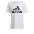 adidas Essentials Big Logo T-Shirt Herrn Baumwolle weiß/schwarz [GK9121]
