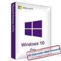 Windows 10 Pro Vollversion 32/64 bit Aktivierungsschlüssel Key Win 10 DE