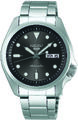 Seiko 5 FIVE Herren-Armbanduhr Automatik SRPE51K1 Datumsanzeige Glasboden