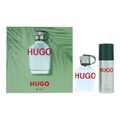 Hugo Boss Man Eau de Toilette 75ml + Deodorant Spray 150ml Geschenkset für ihn