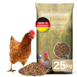 Körnerpick Hühnerfutter Basic 25 kg Körnerfutter Geflügelfutter Standard
