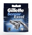 2x Gillette Sensor Excel Rasierklingen, 20 Ersatzklingen Neu (59)