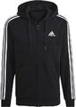 NEU Adidas Herren Essentials Sweatshirt Jacke Schwarz S ORIGINAL