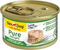 GimDog Pure Delight Hühnchen mit Lamm 12 x 85 g - Proteinreicher Hundesnack im G
