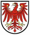 Aufkleber Sticker Flagge Fahne Brandenburg Schild Kontur Autoaufkleber