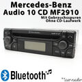 Mercedes Original Autoradio Bluetooth MP3 Radio Audio 10 CD MF2910 ohne Laufwerk