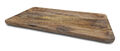 Mango Servier Tablett - 46 x 25 cm - Holz Brett Deko Schale Käse Wurst Platte
