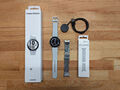 Samsung Galaxy Watch 4 44m LTE SM-R875F silber & Samsung Milanese Band GP-TYR915