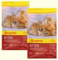 (€ 10,08/kg) Josera Kitten Futter für Katzenwelpen + trächtige Katzen 2 x 2 kg 