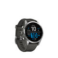 GARMIN Fenix 7S Smartwatch Edelstahl Silikon, 108-182 mm, Graphit