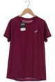 Asics T-Shirt Damen Shirt Kurzärmliges Oberteil Gr. M Bordeaux #oia8vcb