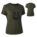 Deerhunter Lady T-Shirt mit Shield-Logo Damenshirt Shirt Damen Freizeit Jagd