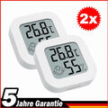 Hygrometer Mini Thermometer Slim klein Luftfeuchtigkeit Temperaturmesser An N7Q2