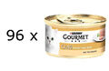 (€ 8,45/kg) Purina Gourmet Gold Feine Pastete Truthahn Katzenfutter 96x 85 g