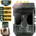 Campark Solar 4K Bluetooth Wildkamera 46MP WLAN Nachtsicht Wildlife Jagdkamera