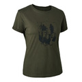 Deerhunter Lady T-Shirt mit Shield-Logo, Damen T-Shirt
