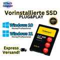SSD Festplatte Windows 11 / Windows 10 vorinstalliert