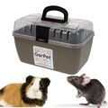 Transportbox Kleintier Nagetier Meerschweinchen Hamster Vogel Mäuse Trage Box