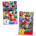 Mario Kart 8 Deluxe + Super Mario Odyssey Nintendo Switch Spiele, NEU&OVP
