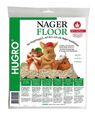 Hugro Nagerfloor Hanfmatte XL | 50x120cm für Kleintiere 100% Hanf
