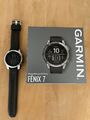 Garmin FENIX 7 Graphit/Silber - GPS-Multisport-Smartwatch