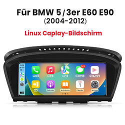 CarPlay Für BMW 5er E60 E61 E63 E64 E90 E91 CCC Autoradio GPS Navi SWC WIFI USB