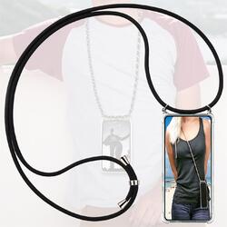 Handy Kette Schutz Hülle für iPhone 11 12 13 Mini Pro Max Kordel Band Tasche