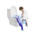 Clanmacy Toilettentrainer Toilettentrainer WC Sitz Toilettensitz mit Treppe Lerntöpfchen Kindertoilette