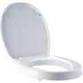 Ridder - WC-Sitzerhöhung Top mit Soft-Close weiß - weiß