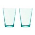 Iittala - Kartio Trinkglas 40 cl, wassergrün (2er-Set)