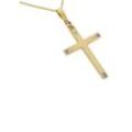 Firetti Kettenanhänger Schmuck Geschenk Gold 333 Halsschmuck Anhänger für Halskette Kreuz, Made in Germany, gelb|goldfarben|silberfarben