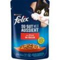felix® Katzen-Nassfutter So gut wie es aussieht in Gelee mit Rind 26x 85,0 g