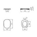 Ideal Standard WC-Sitz Tonic, Softclosing, Weiß K706101