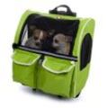 JK Animals Tiertransporttasche Hunde Katzen Trolley Rucksack Transporttasche Transport Tasche Box