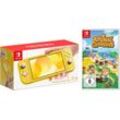 Nintendo Switch Lite, inkl. Animal Crossing, gelb