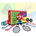 Nintendo Switch Switch Sports All Sports Kit (Bein- und Armriemen, Golfschläger) Switch-Controller (Set, 10 St), blau