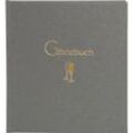 goldbuch Gästebuch "Cheers", grau