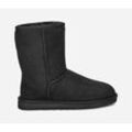 UGG® Classic Short für Herren | Warme Lammfell-Boots auf in Black, Größe 51, Leder