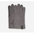 UGG® Handschuhe aus Lammfell mit Überwendlingsstichen für Herren in Grey, Größe L, Schaffell