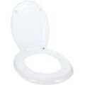 Garpet - Universal Toilettendeckel weiß Klodeckel Klobrille Wc Toiletten Sitz Deckel