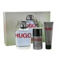 BOSS Duft-Set Hugo Boss Hugo Man EDT 125ml + Deodorant Spray 150ml + Shower Gel 50ml