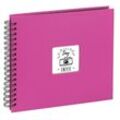 Hama Spiral-Album "Fine Art", 28x24 cm, 50 schwarze Seiten, Pink