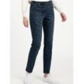 RECOVER pants Jeans Damen Baumwolle bedruckt, blau