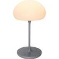 F (A bis G) LED Tischleuchte NORDLUX "Sponge On A Stick" Lampen Gr. Ø 20 cm Höhe: 35 cm, grau Tischlampen