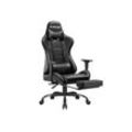 HOMALL Gaming-Stuhl Gamer Stuhl mit Fußstütze Ergonomischer Zocker Stuhl
