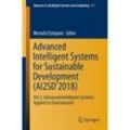 Advanced Intelligent Systems for Sustainable Development (AI2SD'2018), Kartoniert (TB)