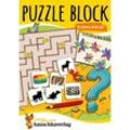 Puzzle Activity Book from 6 Years: Colourful Preschool Activity Books with Puzzle Fun - Labyrinth, Sudoku, Search and Find Books for Children, Promotes Concentration & Logical Thinking - Agnes Spiecker, Kartoniert (TB)