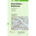 Landeskarte 1:50 000 Zusammensetzungen / 5021 Weinfelden - Bodensee, Karte (im Sinne von Landkarte)