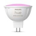Philips Hue White & Col. Amb. MR16 LED Lampe Einzelpack 400lm - Weiß